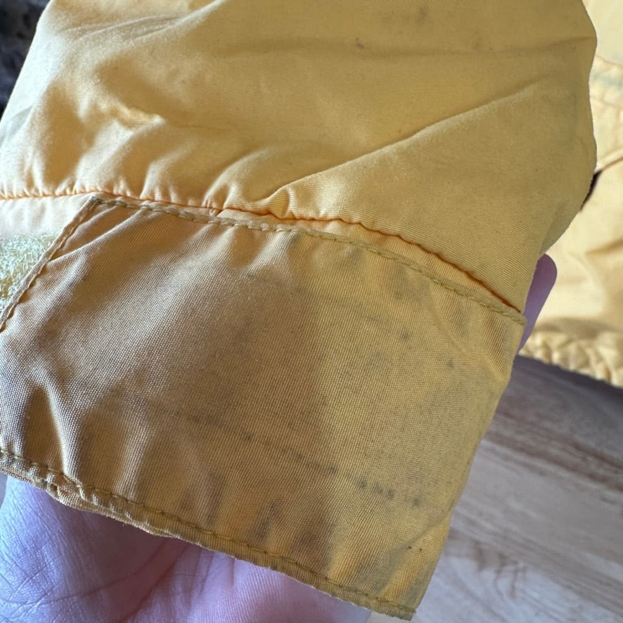 COLUMBIA Double Whammy Jacket Mens XL Winter Yellow (shell only)