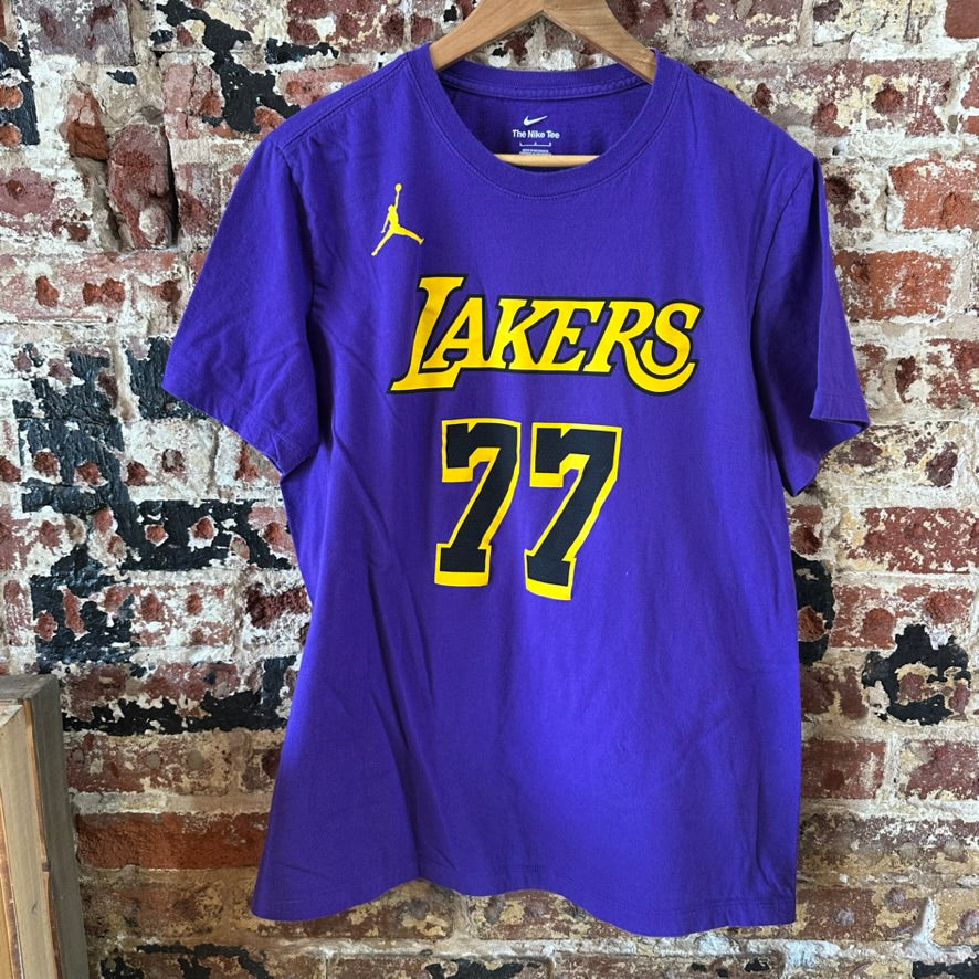 Nike Lakers Mens Large S/S T-Shirt