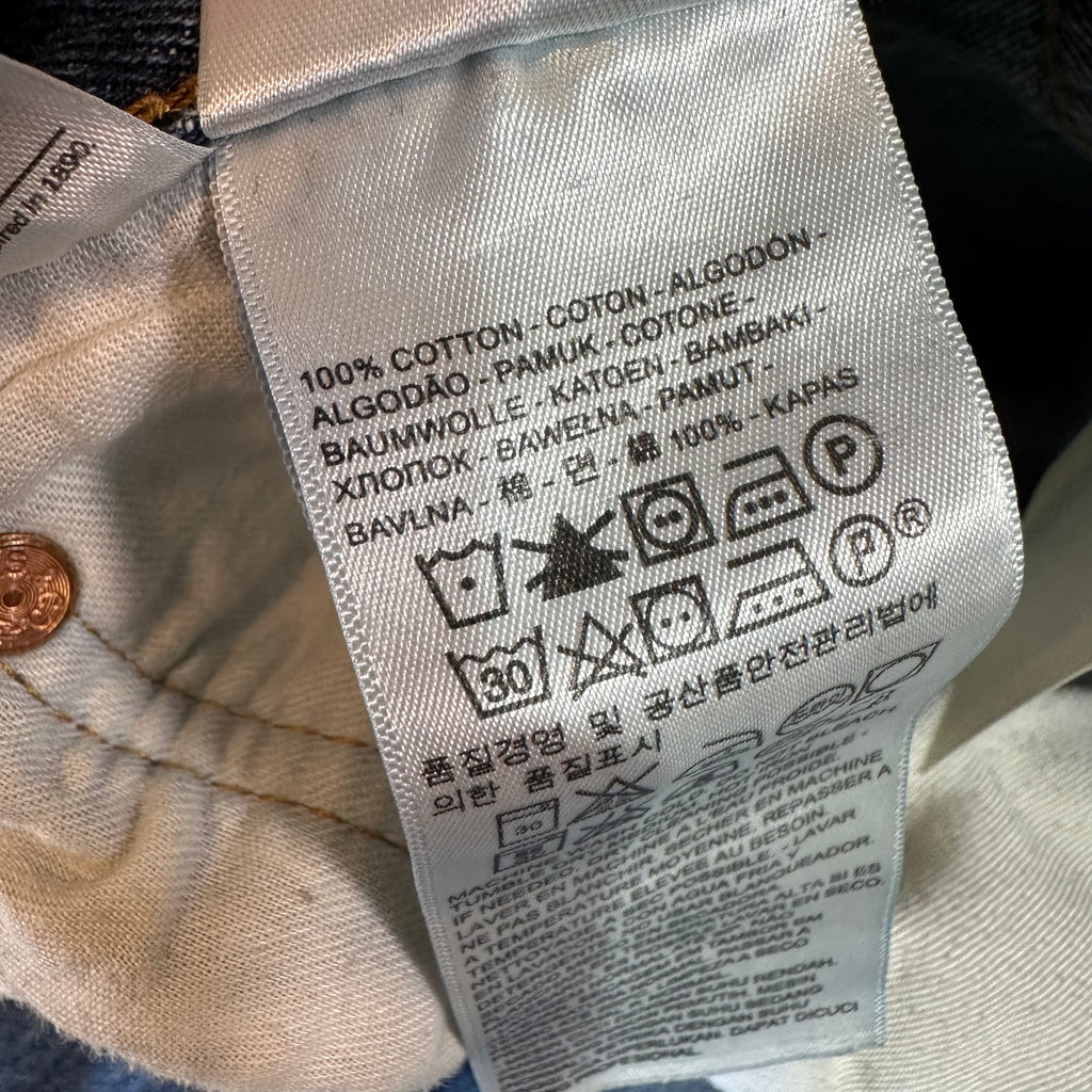 Levis 501 Mens 34x34 Blue Jeans