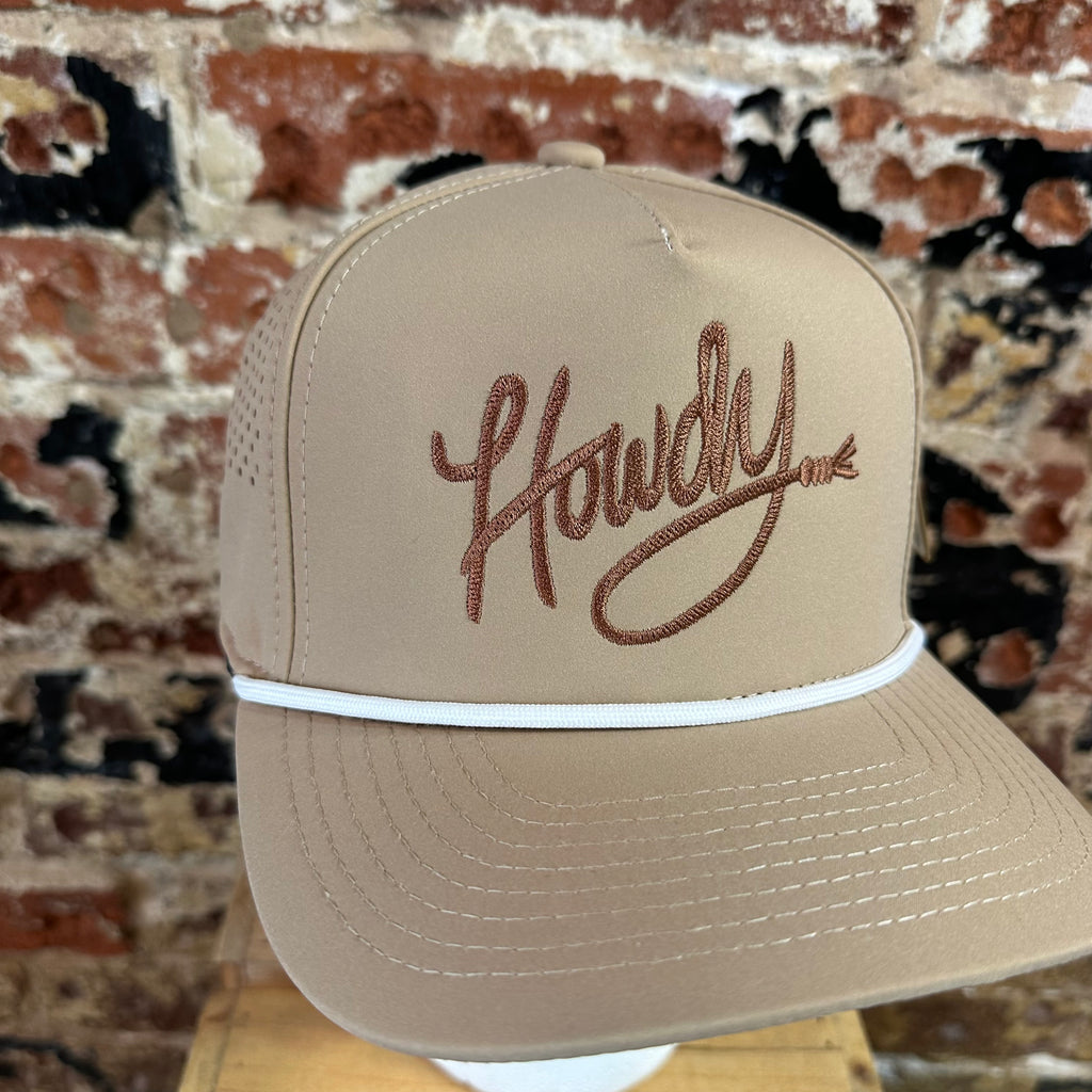 Howdy brown Hat NEW
