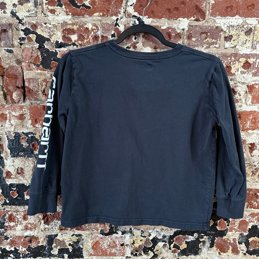 Carhartt Long Sleeve Black T-Shirt Boys Small