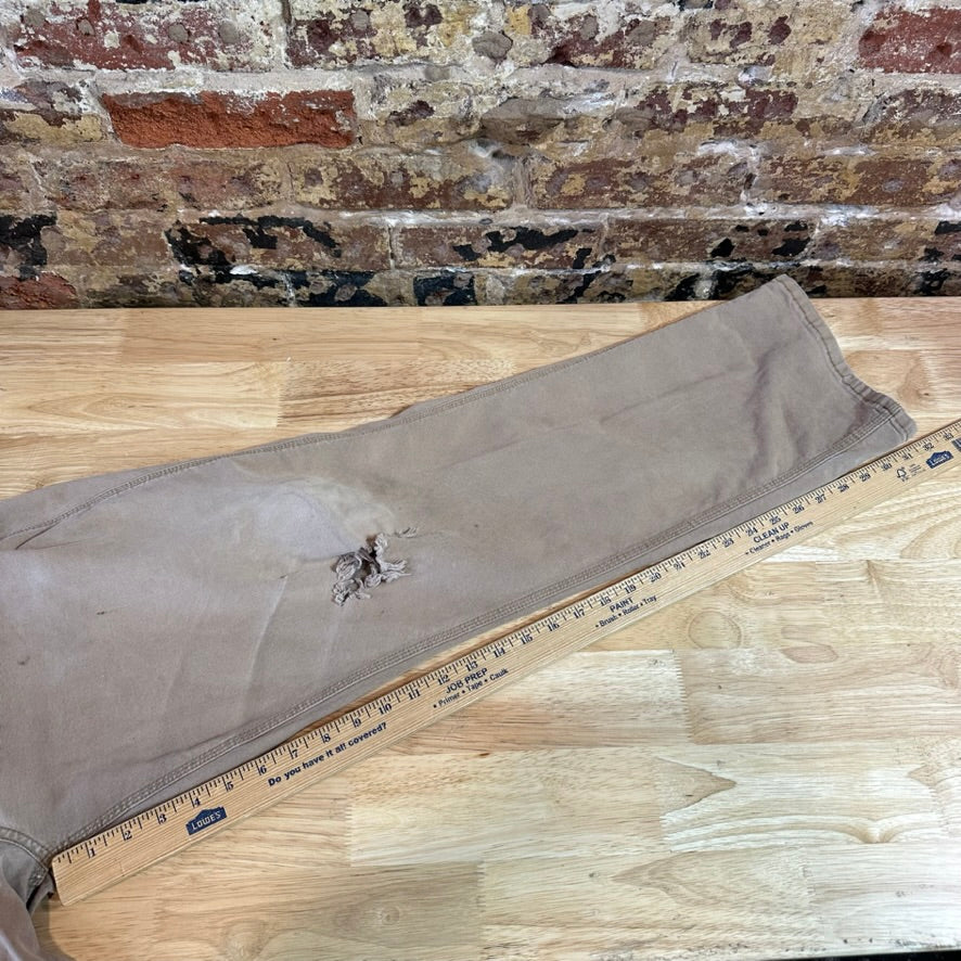Ariat Rebar M4 Relaxed Straight Tan Men's 38x34 Western Cowboy WORN