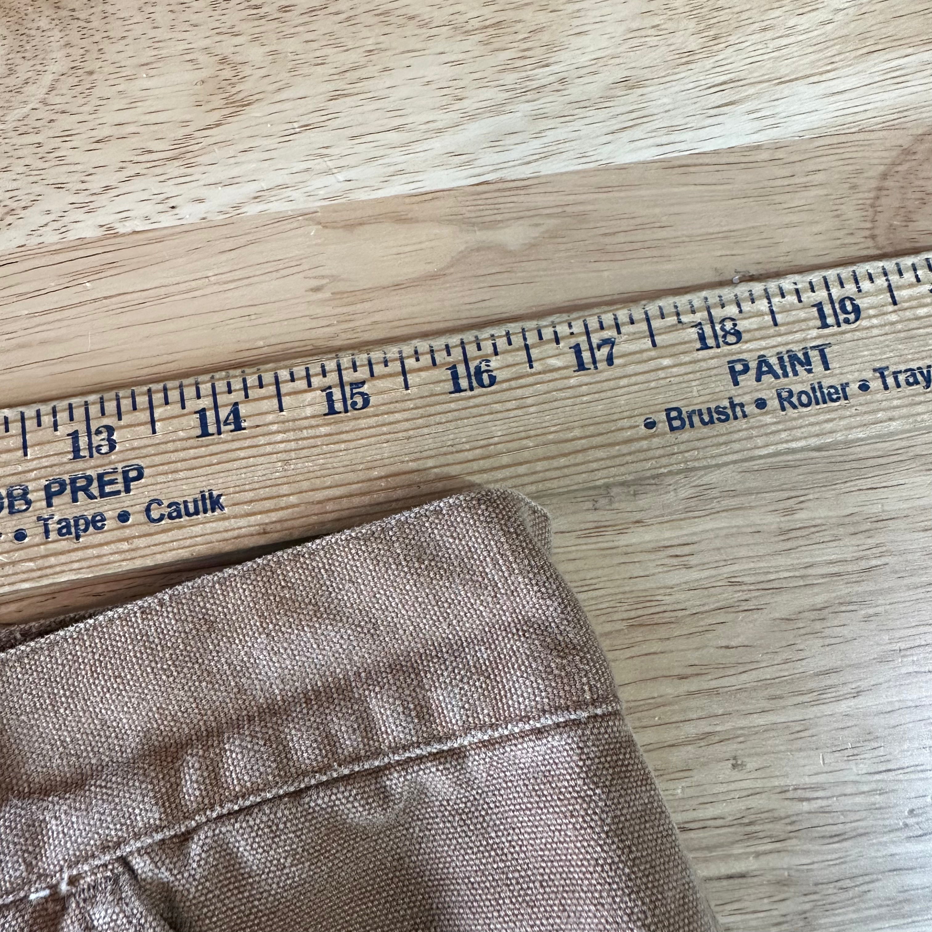 Vintage Carhartt B11 BRN Carpenter Pants 34x32 Brown Workwear 2006