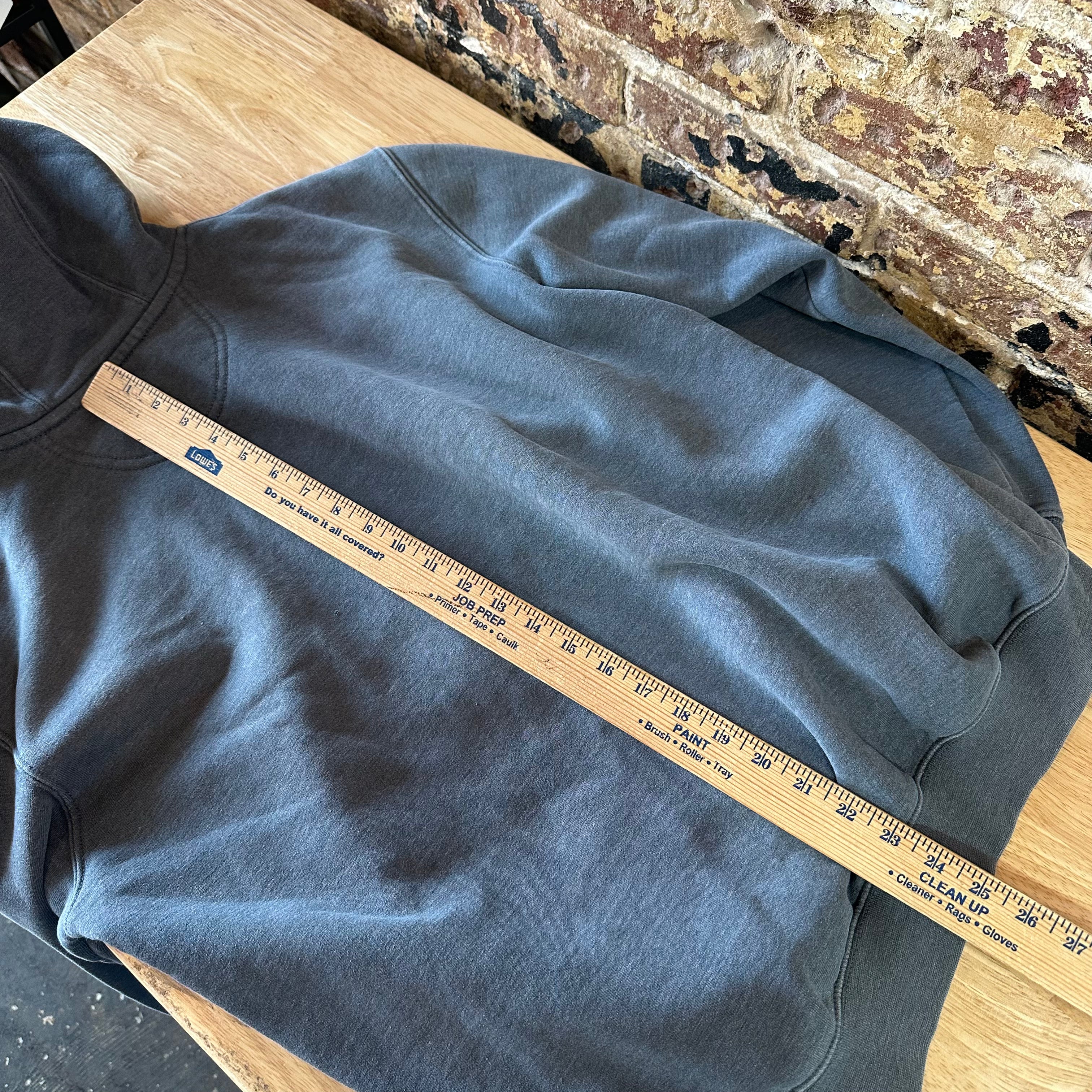 Carhartt Hoodie Sweatshirt Gray Mens Size Medium Original Fit Camo