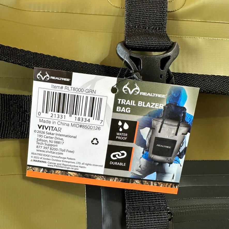 Realtree Trail Blazer Cooler Backpack NEW
