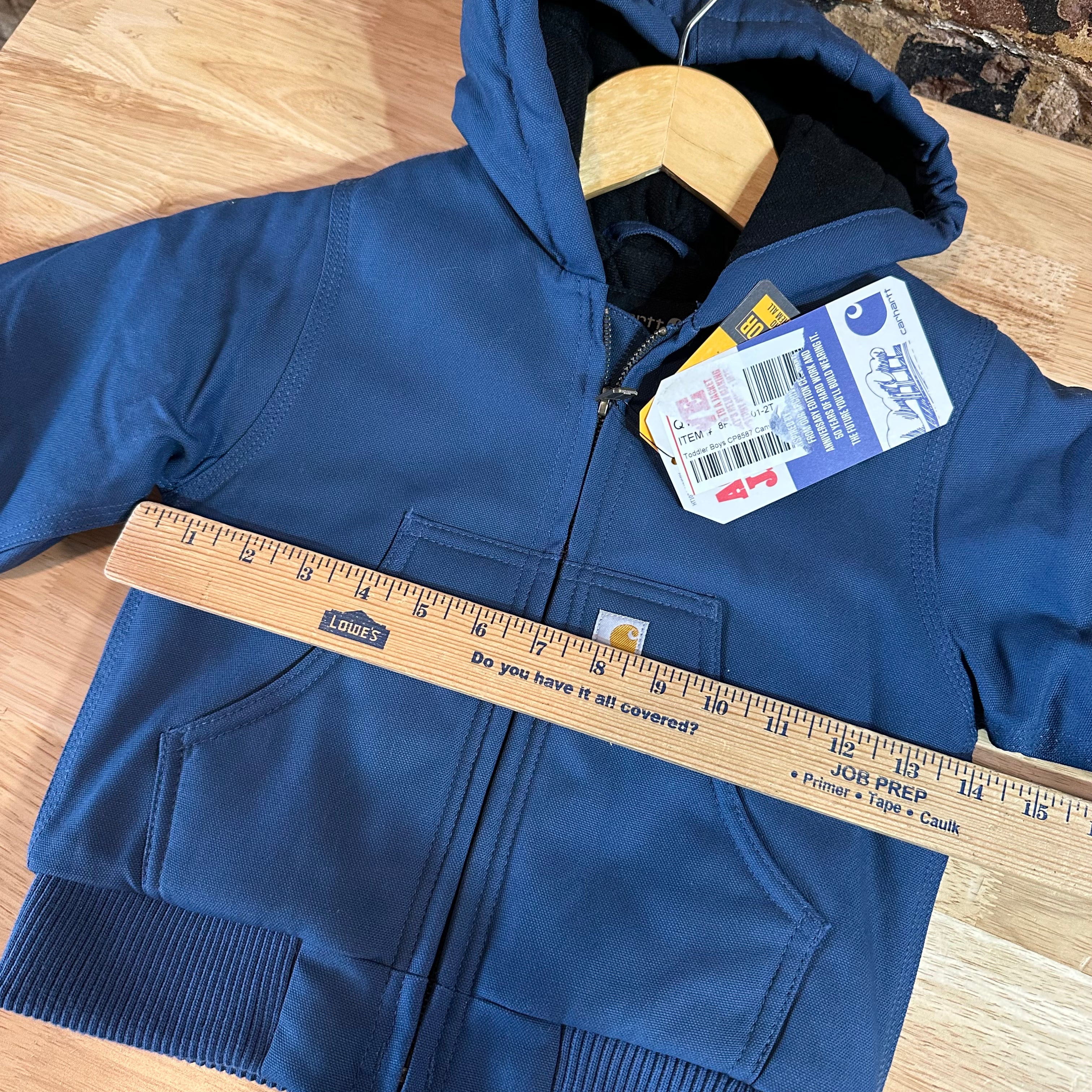 Carhartt Boys 2T Blue Jacket NEW
