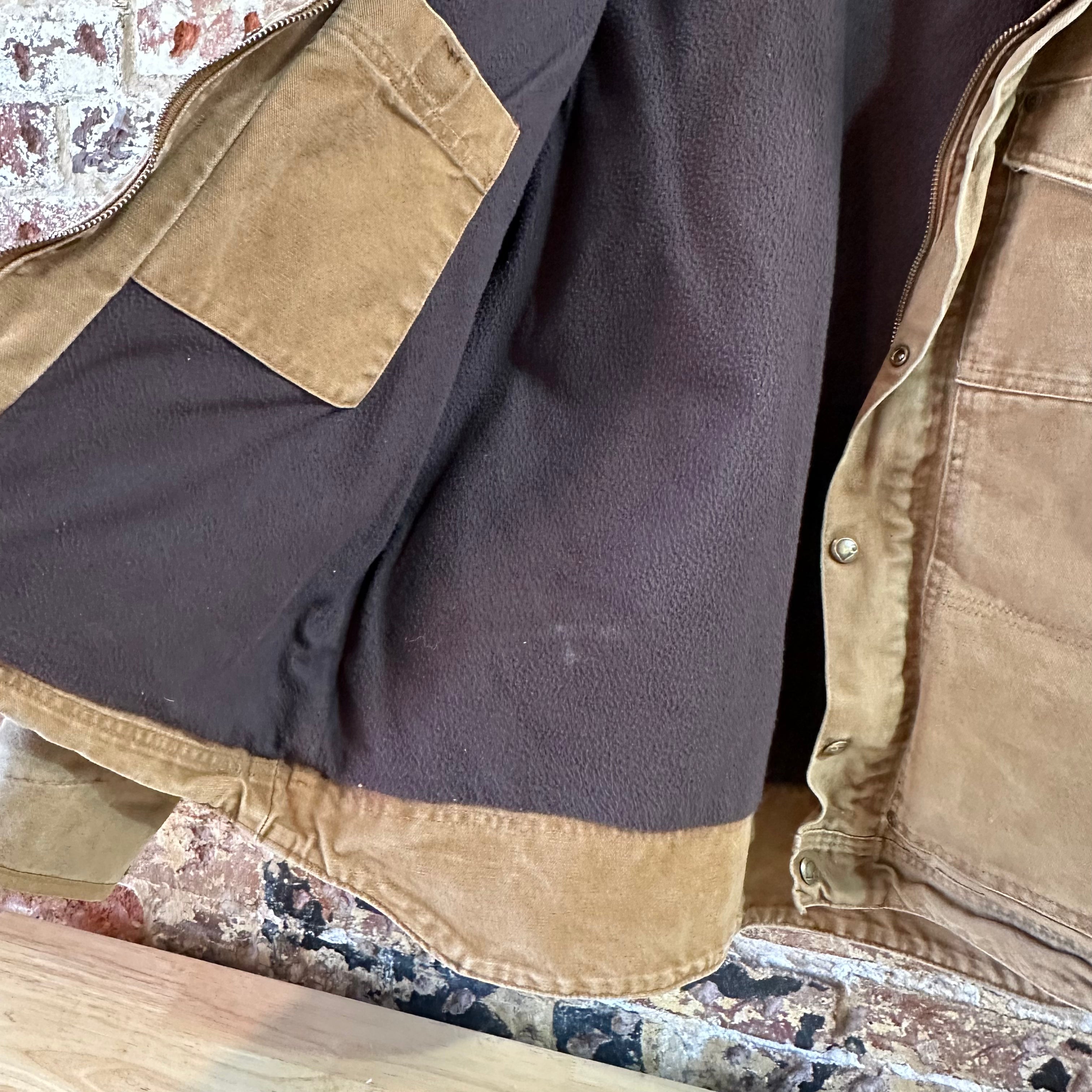 Carhartt Berwick Brown Jacket Mens XL