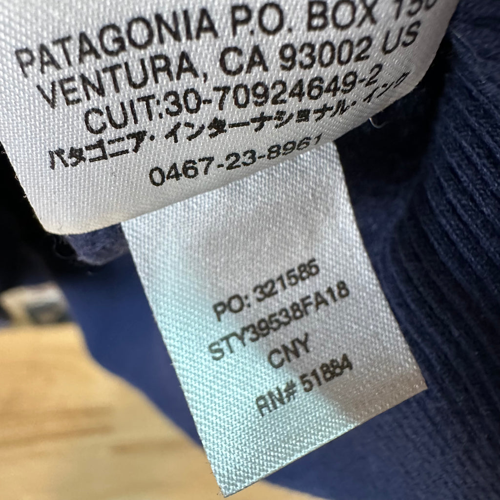Patagonia Mens Medium Blue Hoodie