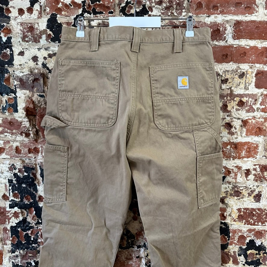 Carhartt Mens 32x32 Tan Pants