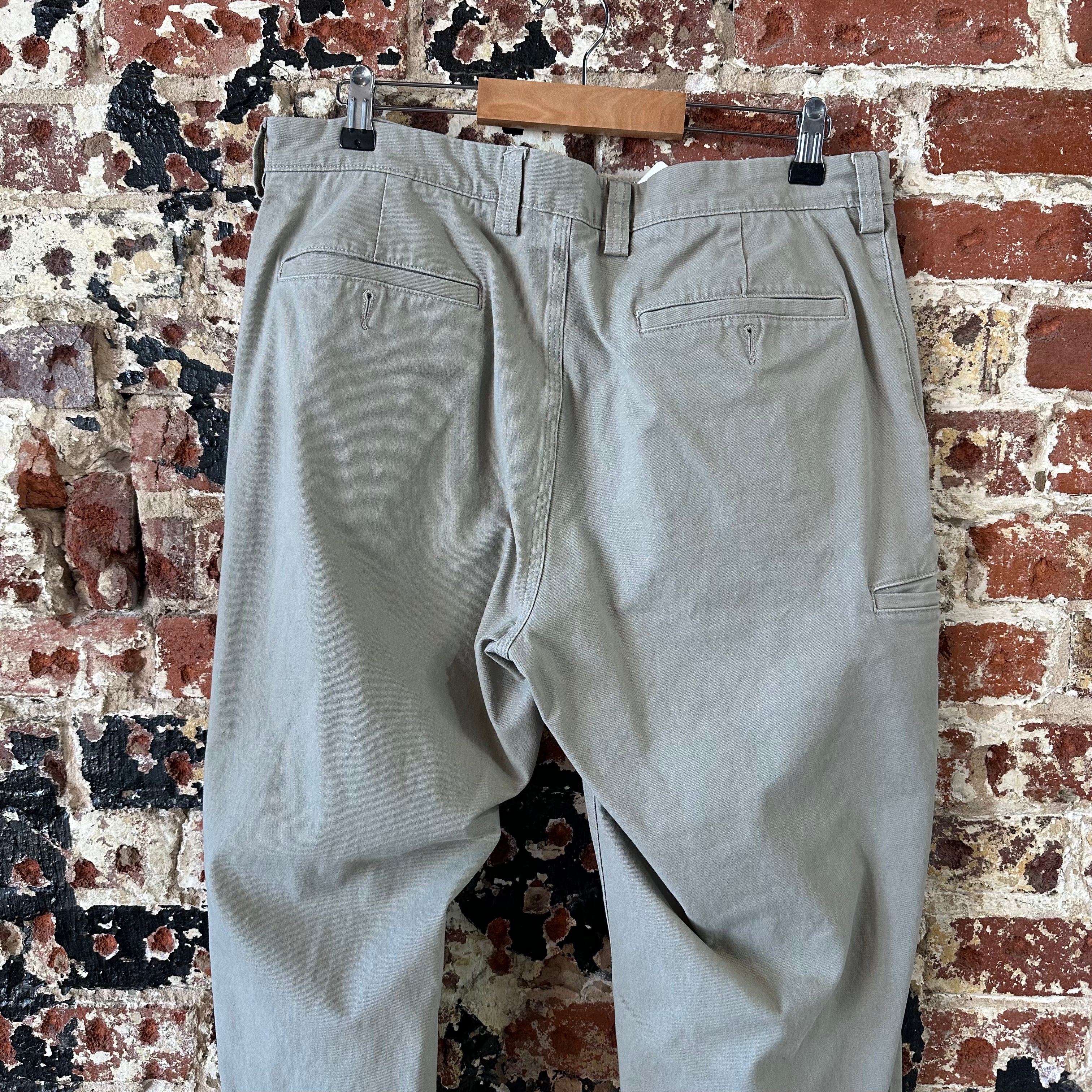 Duluth Trading Pants Mens 34x34 Biege Flex Ballroom Khakis Outdoor Casual