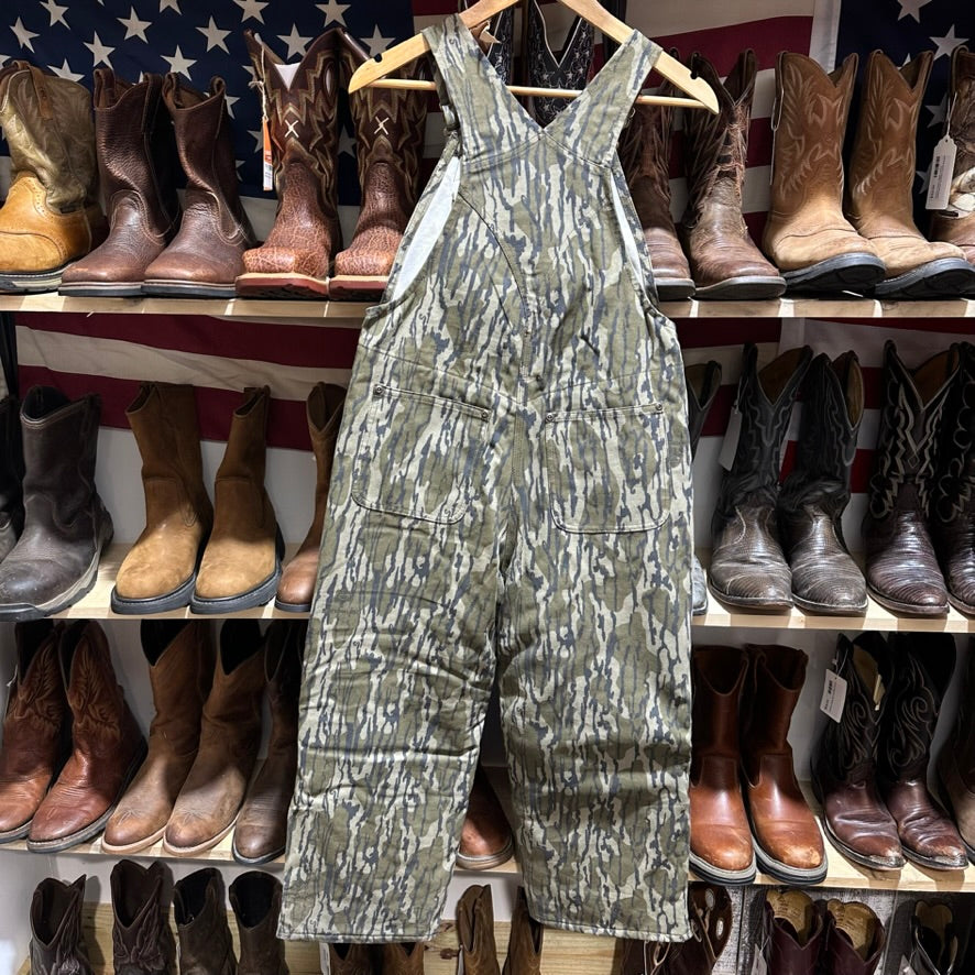 Carhartt Insulated Camo Overalls boys 10 Bibs