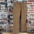 Carhartt Mens 30x32 Brown Pants