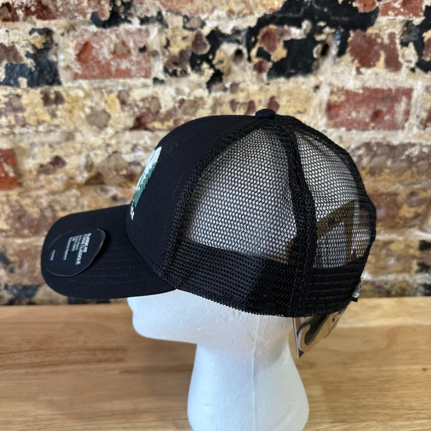 The North Face Mudder Trucker Hat Snapback Black Bear Mountains New