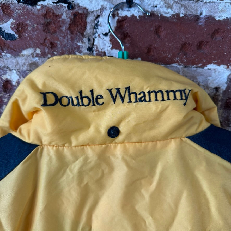 COLUMBIA Double Whammy Jacket Mens XL Winter Yellow (shell only)