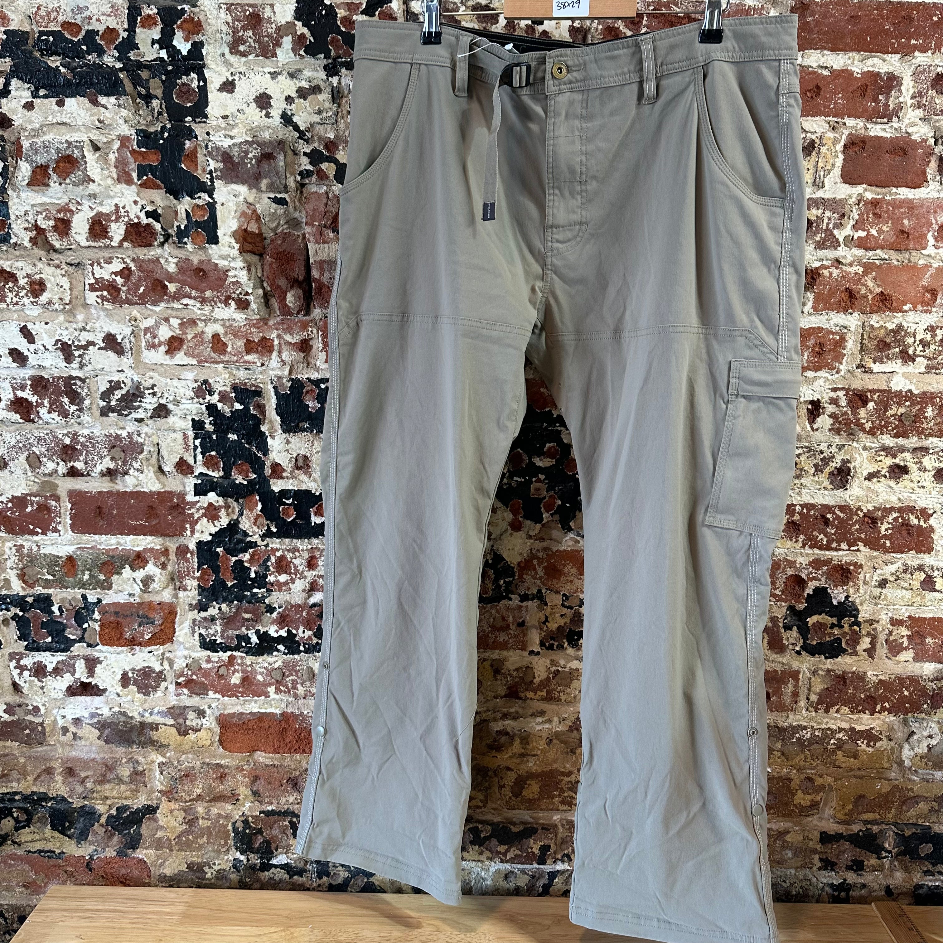 Prana Mens 38x29 Tan Pants