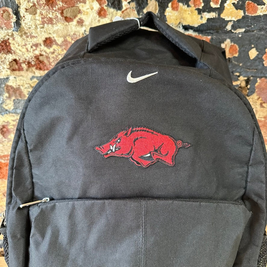 Nike Arkansas Razorbacks Hogs Black Backpack