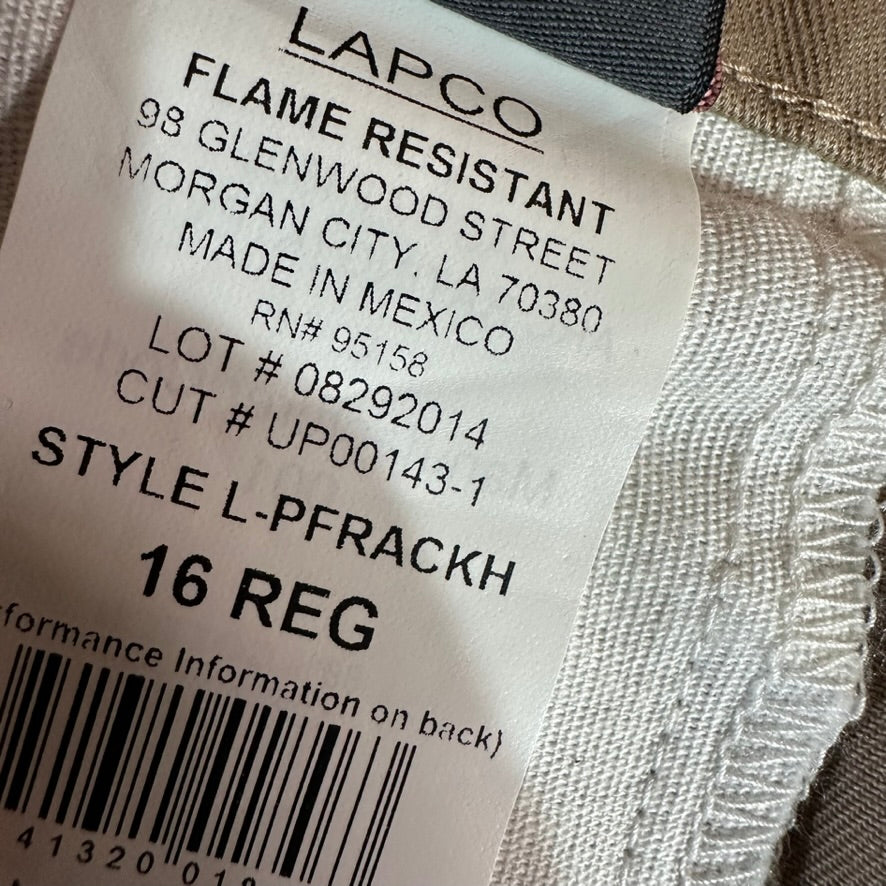 Lapco FR Pants Womens Size 16 New