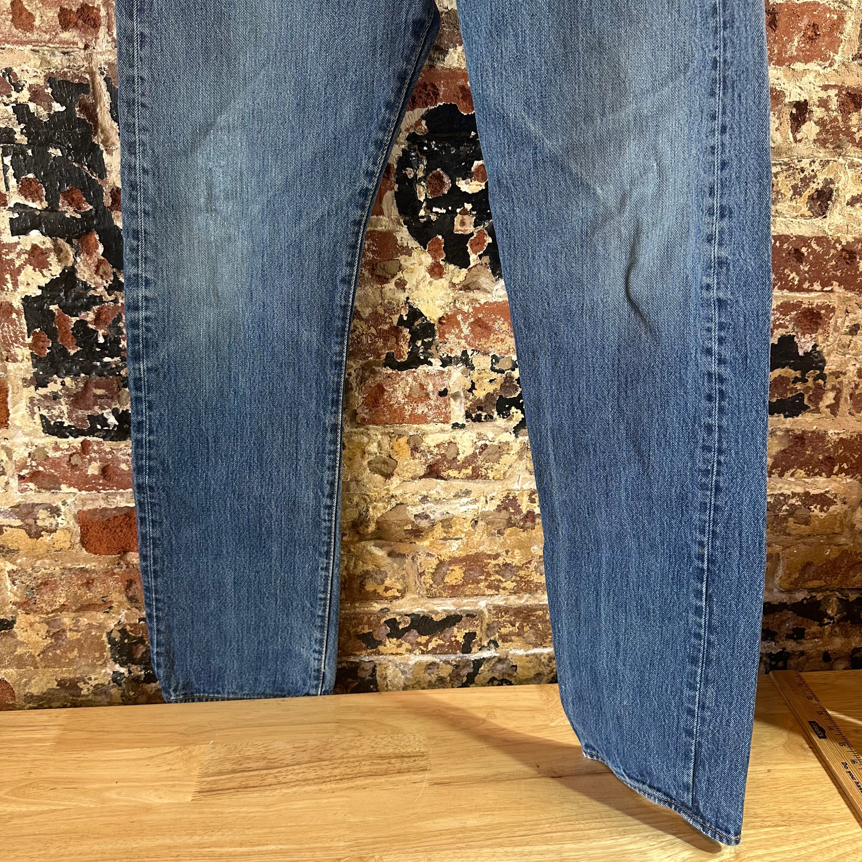 Levis 501 Mens 34x34 Blue Jeans