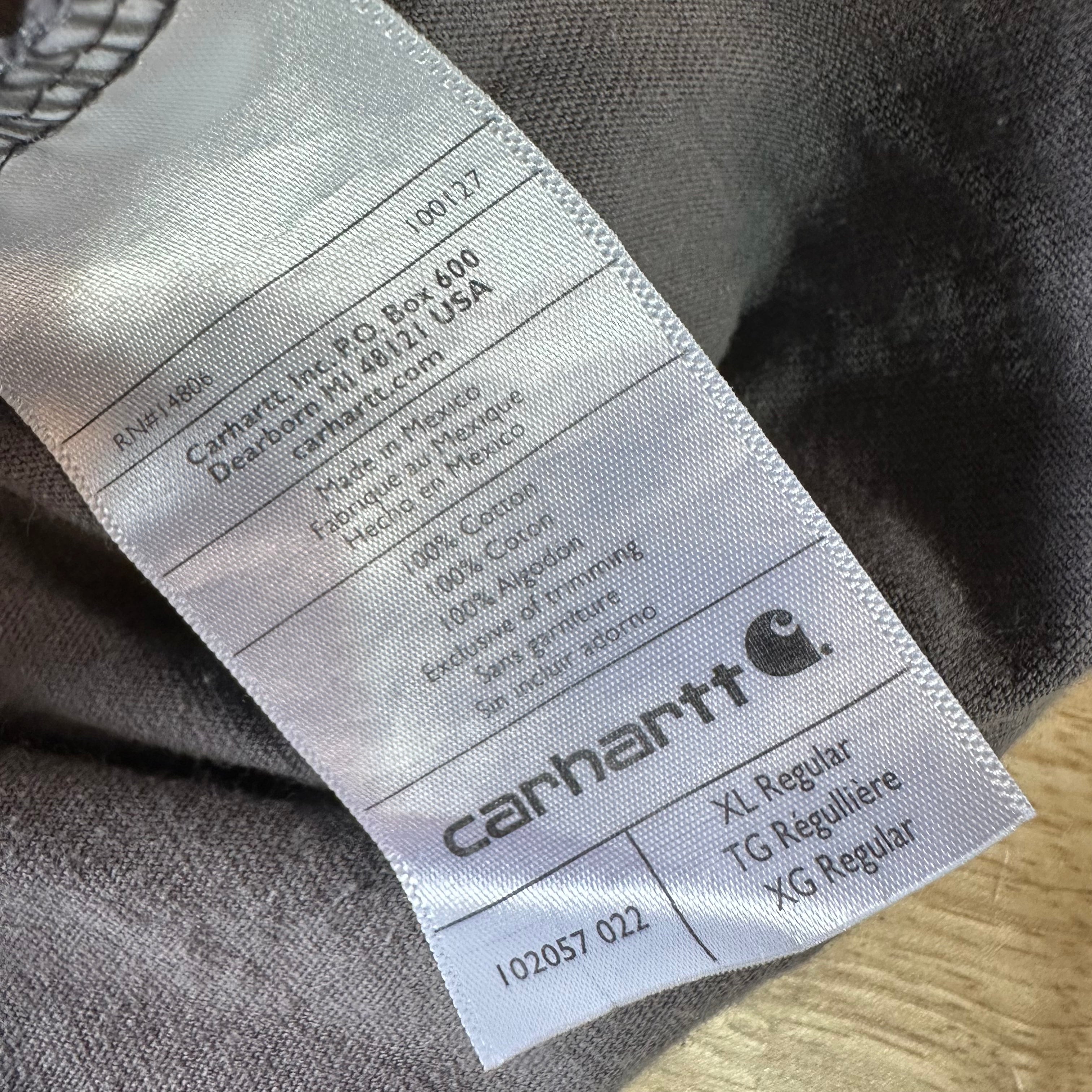 Carhartt Short Sleeve T-Shirt Mens XL