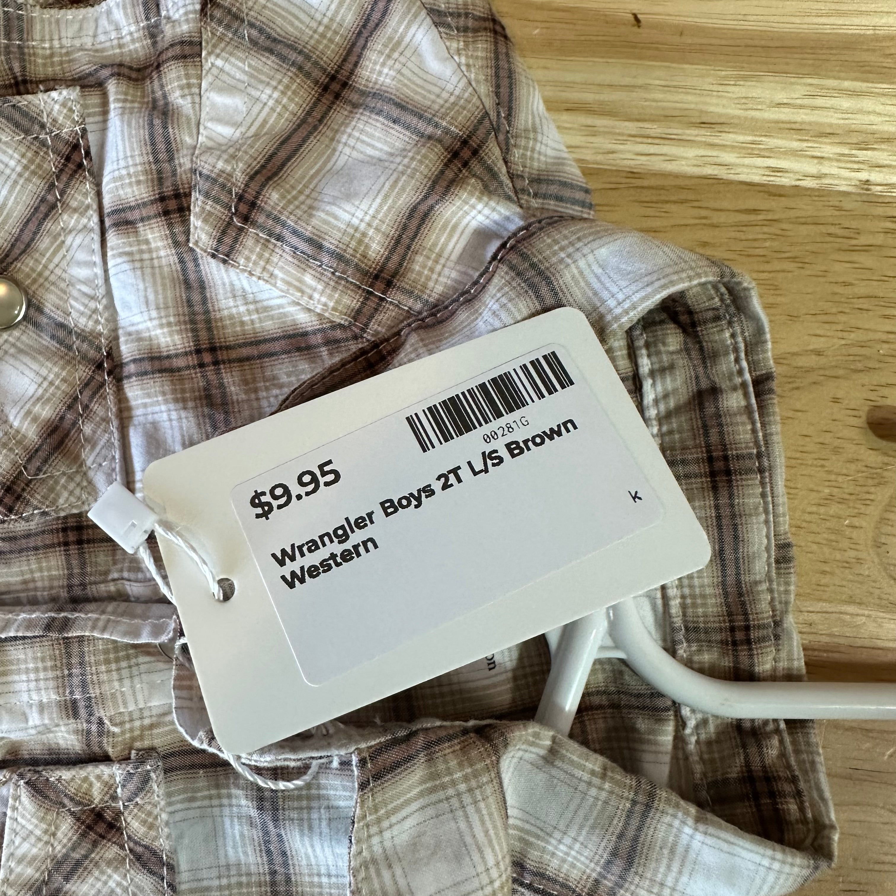 Wrangler Western Shirt Boys 2T