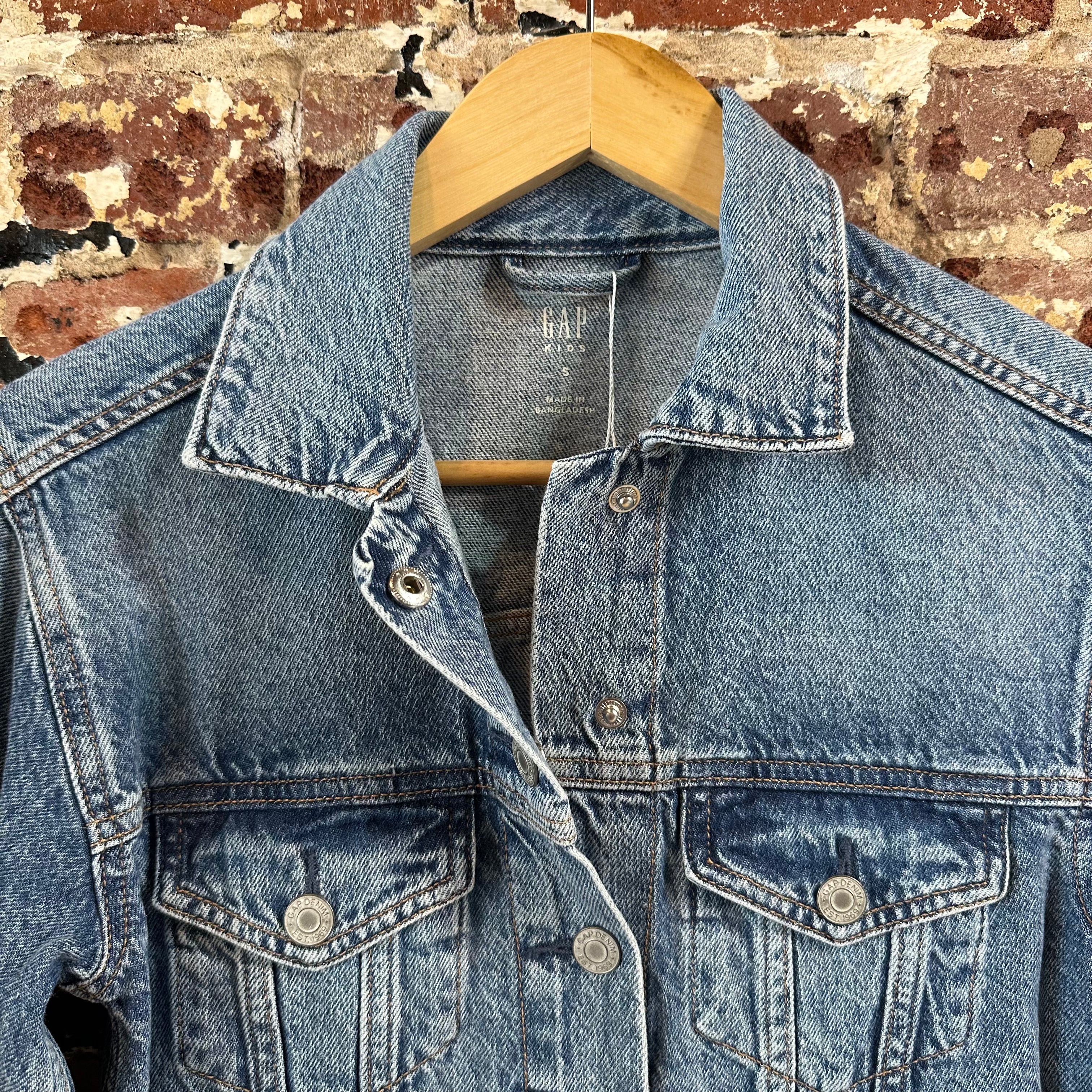 Gap Girls Small Jean Jacket NEW