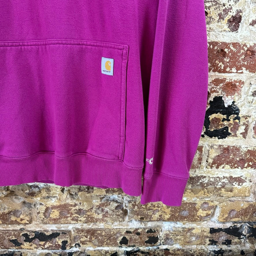 Carhartt Womens Medium Purple Hoodie