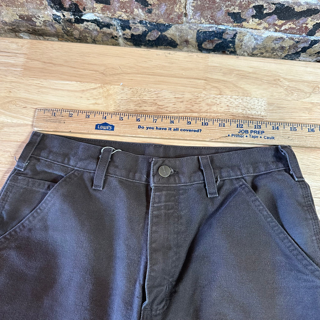 Carhartt Mens 30x32 Dark Brown Pants