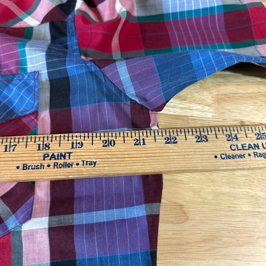 Rustler Button Up Shirt Mens Medium Western