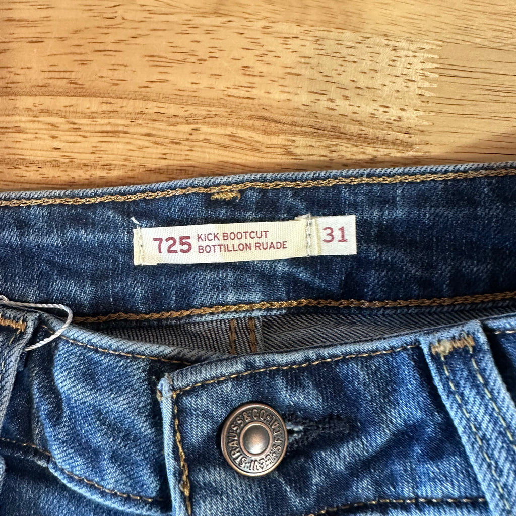 Levi's Womens 31 Kick Bootcut Jeans