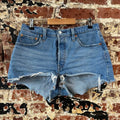 Levi's Cut off Jean Shorts Womens 29