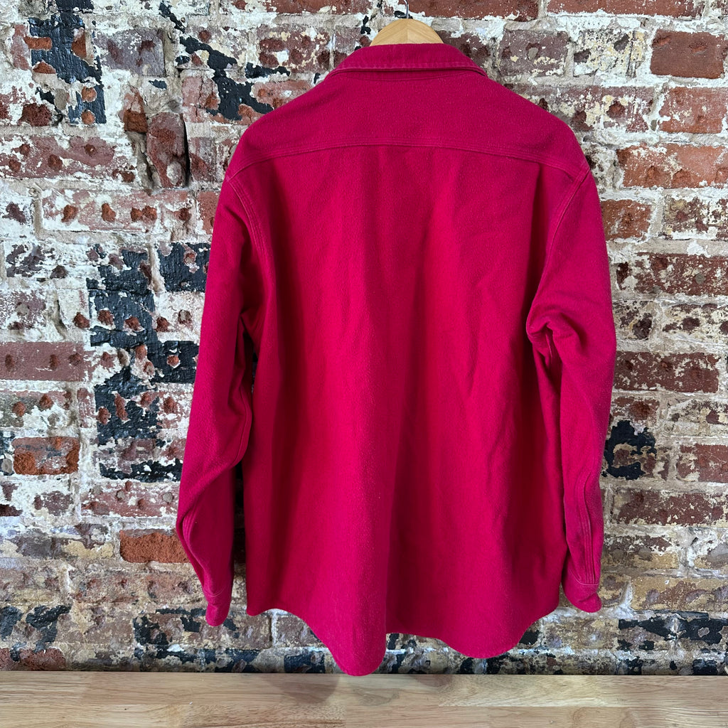 Vintage Carhartt Chamois Flannel Shirt USA Mens 3XL Workwear Red
