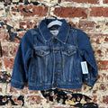 Old Navy Toddler Girl's Blue Jean Denim Jacket size 2T Cotton blend Western NEW
