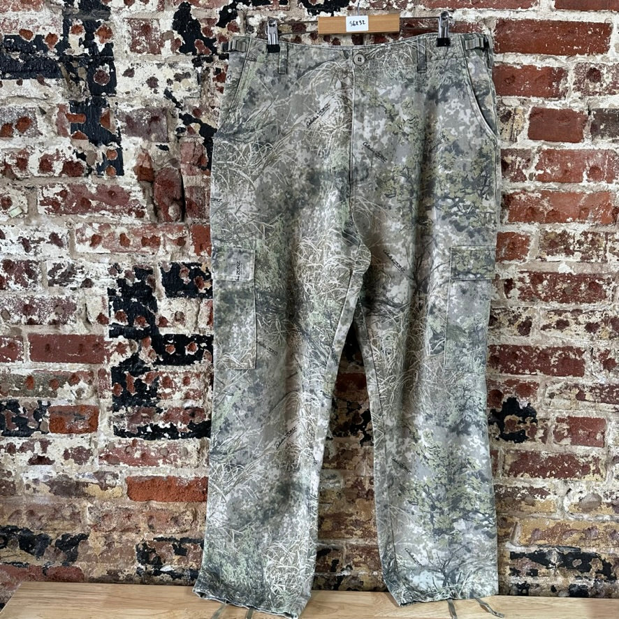 Cabela's Camo Cargo Pants Zonz Hunting Sz 36 Reg Adjustable Outdoor Gear