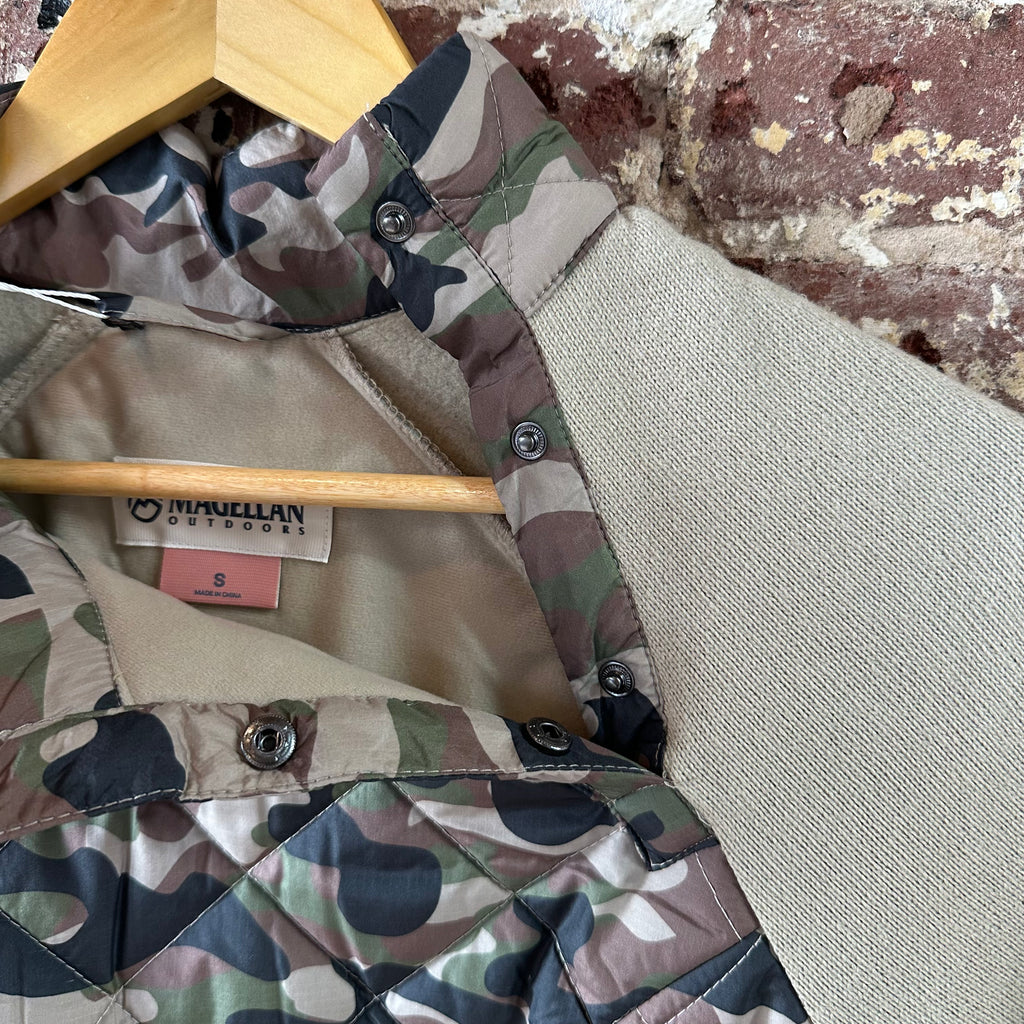 Magellan Womens Small Camo Pulover NEW