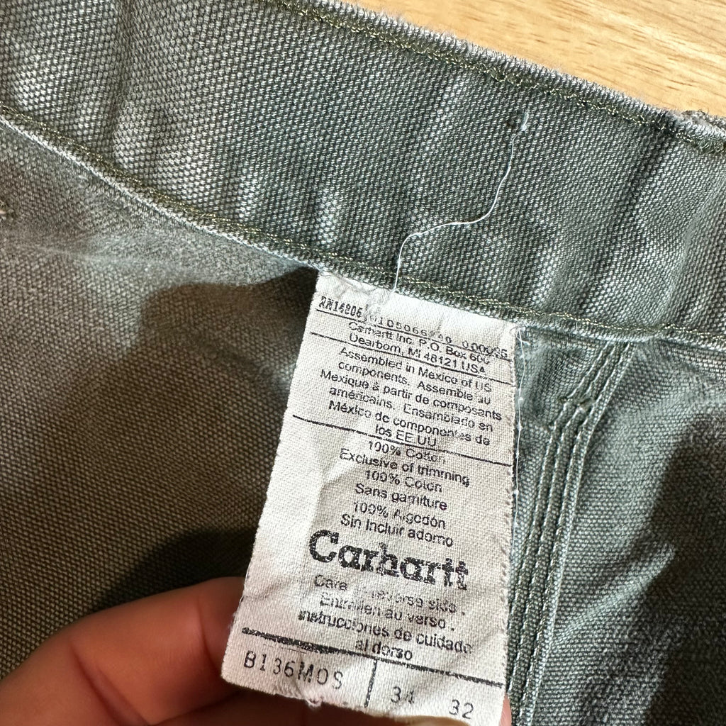 Carhartt B11 MOS Mens 34x32 Pants