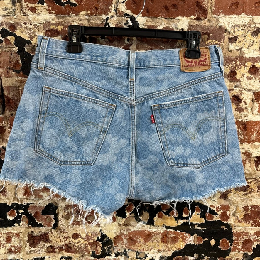 Levi's Cut Off Denim Jean Shorts Womens 32