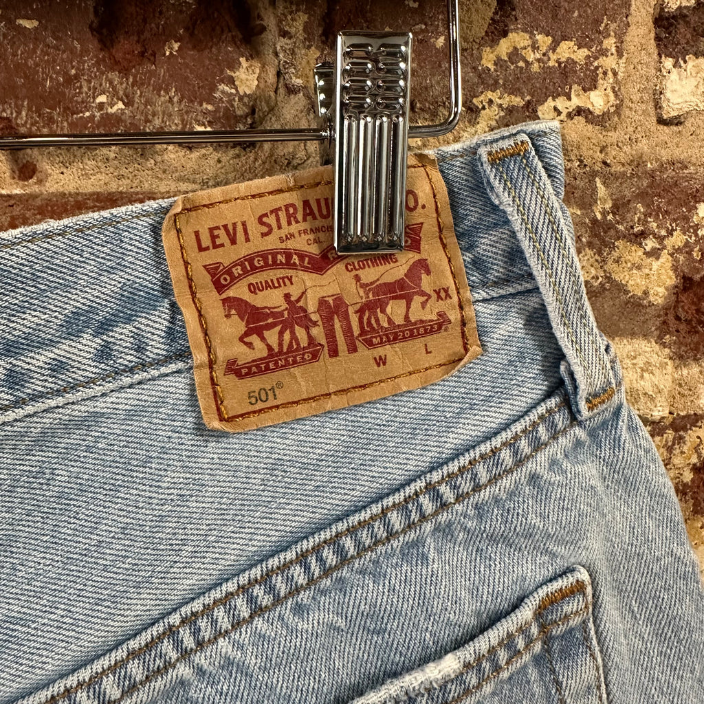 Levi's 501 Cut Off Jean Shorts Womens 30