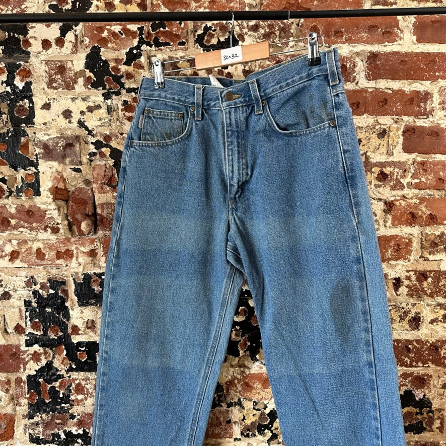 Carhartt B17 Mens 32x32 Blue Jeans