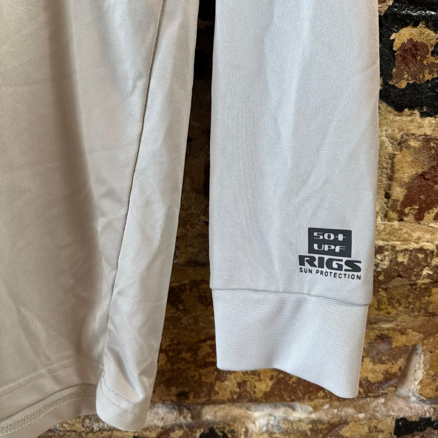 Rigs Large Gray L/S Sun Shirt
