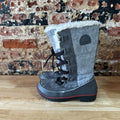 Sorel Tivoli High ll Snow Boots Woman's&nbsp; 7.5 Suede Felt Winter Boot Grey