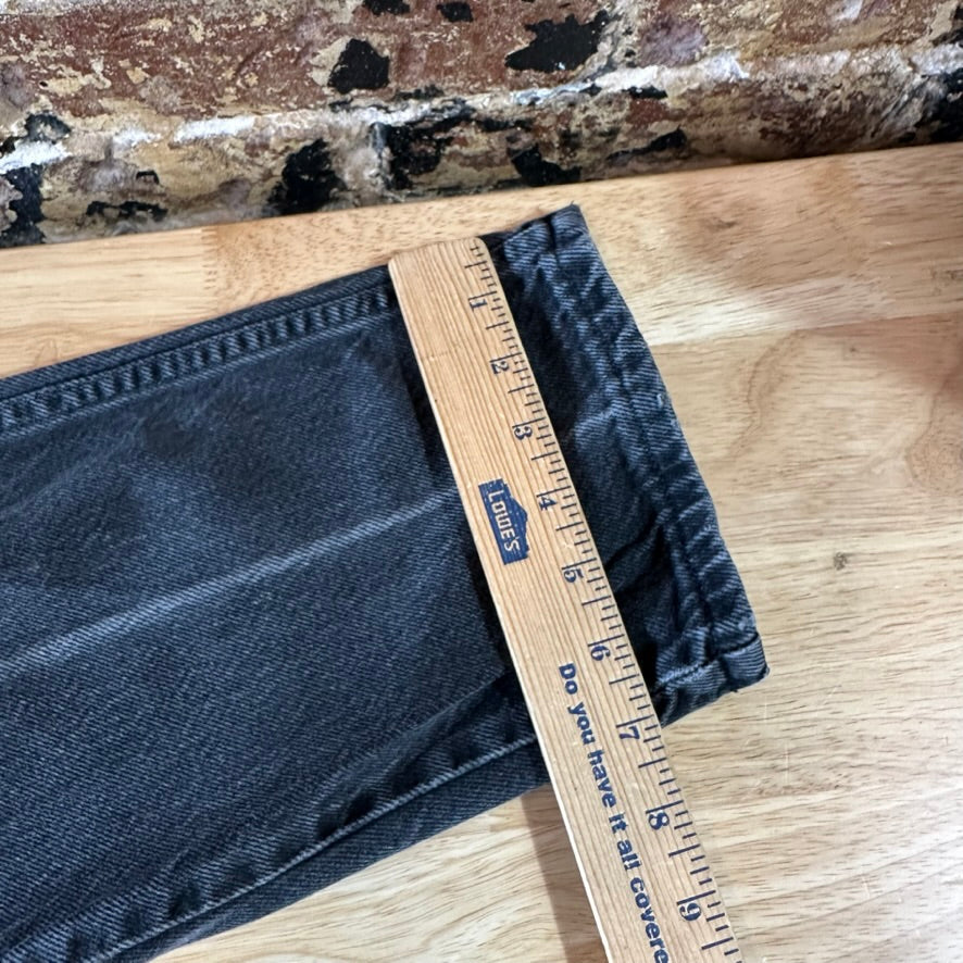 Wrangler Mens 34x30 Black Jeans