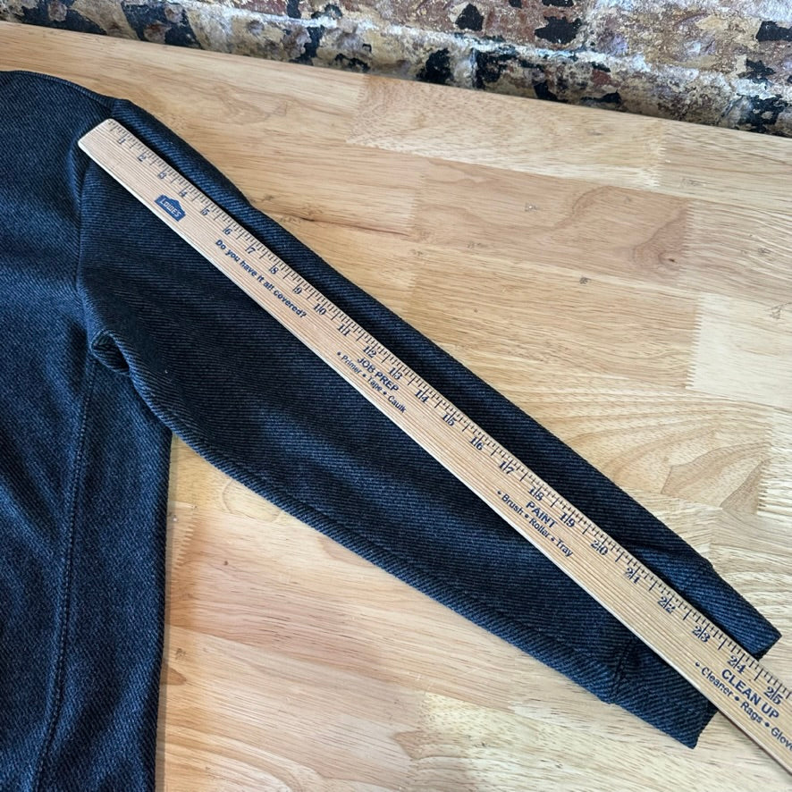 Vineyard Vines 1/4 Zip Small Oxford Pique Pullover Black Cotton Pullover preppy