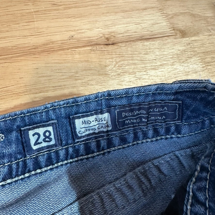 Miss Me Capri Jeans Womens 28