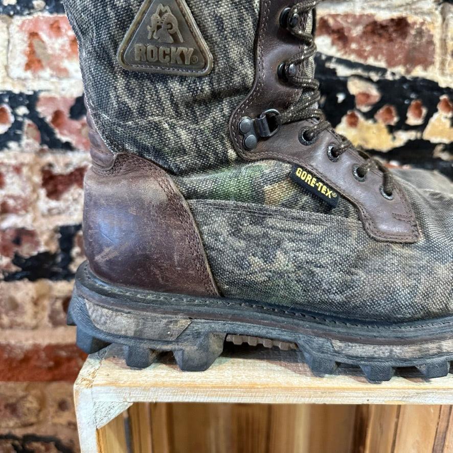 Rocky Camo Boots Mens 9