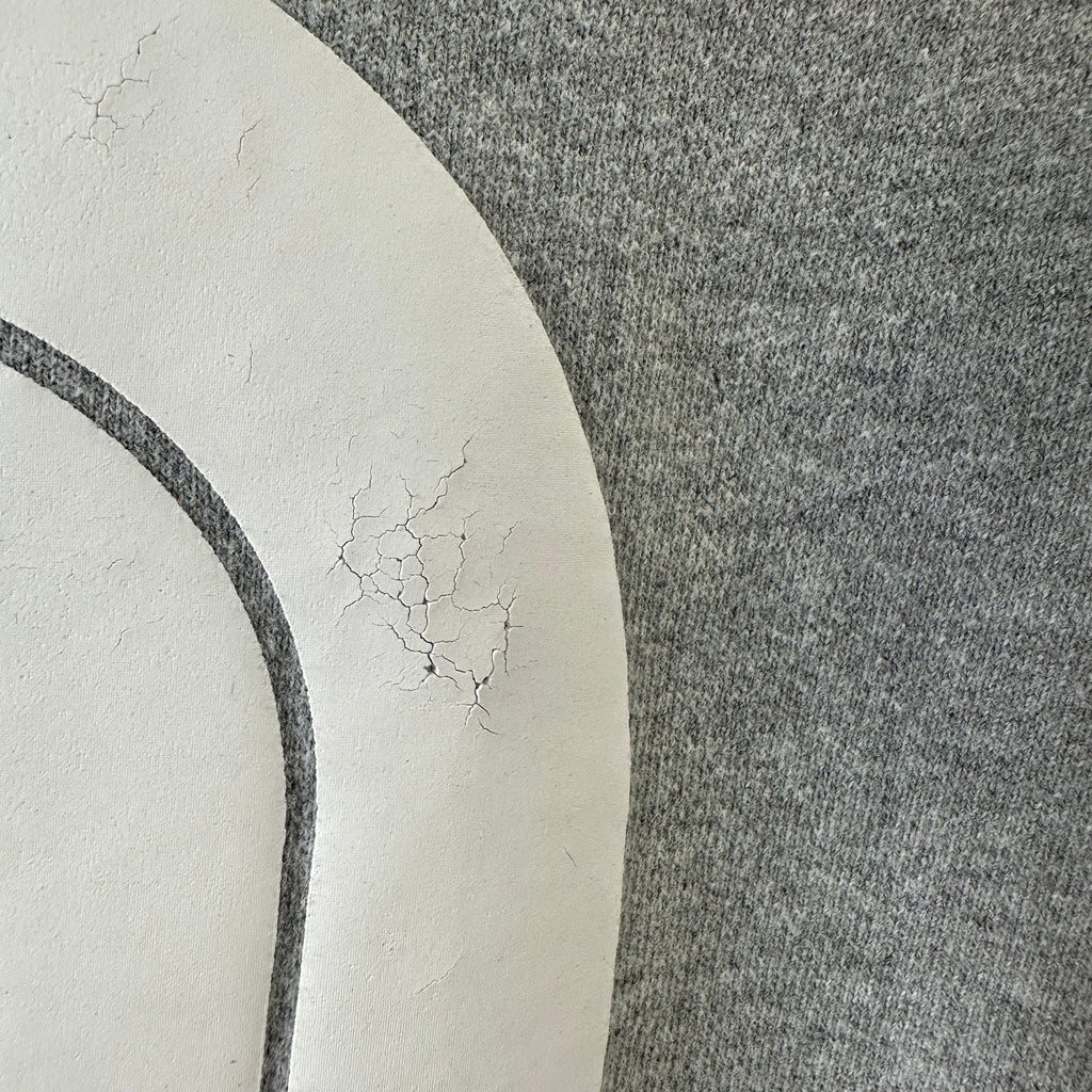 The North Face Men's XL Gray w/ White Logo Hoodie