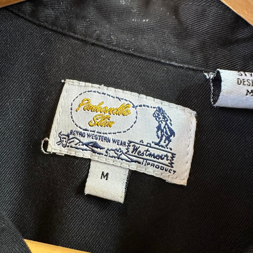 VTG Panhandle Men's Medium Black Western Shirt