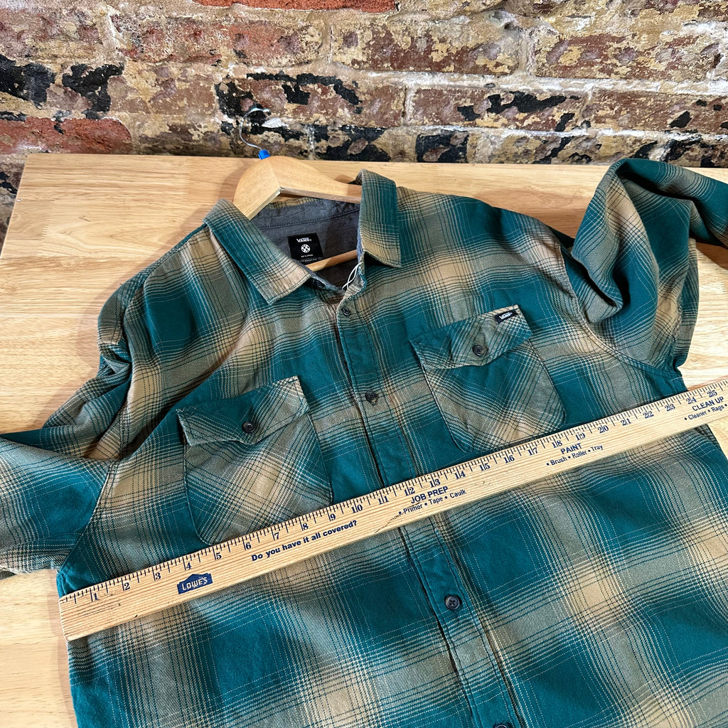 Vans L/S Flannel Button Shirt Mens 2XL
