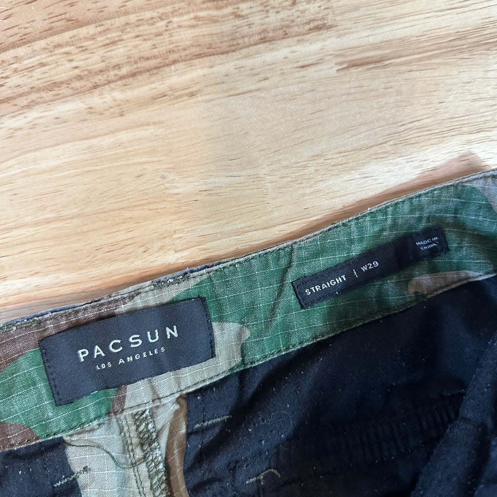 Pac Sun Mens 29x29 Camo Pants