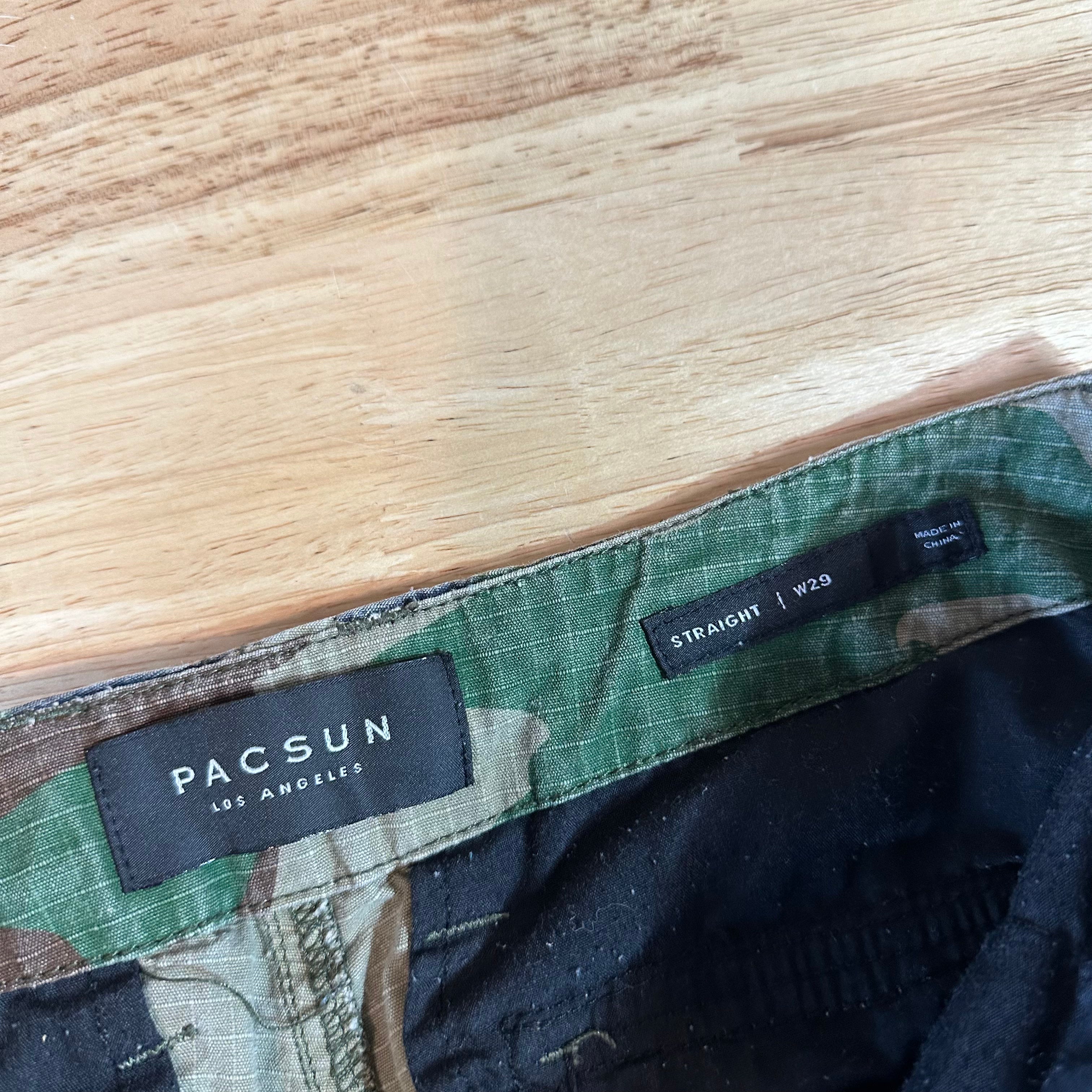 Pac Sun Mens 29x29 Camo Pants