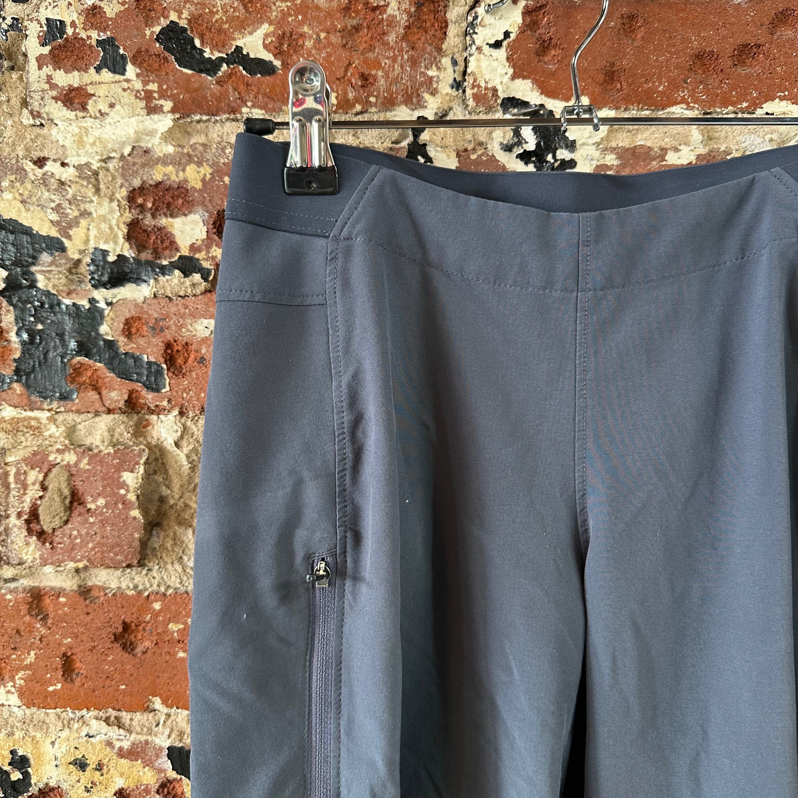 Patagonia Bike Shorts Womens 0 Blue Pull on 26x9.25" Lightweight